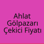 Ahlat Çekici Fiyatı – Gölpazarı Oto Kurtarıcı Ücreti