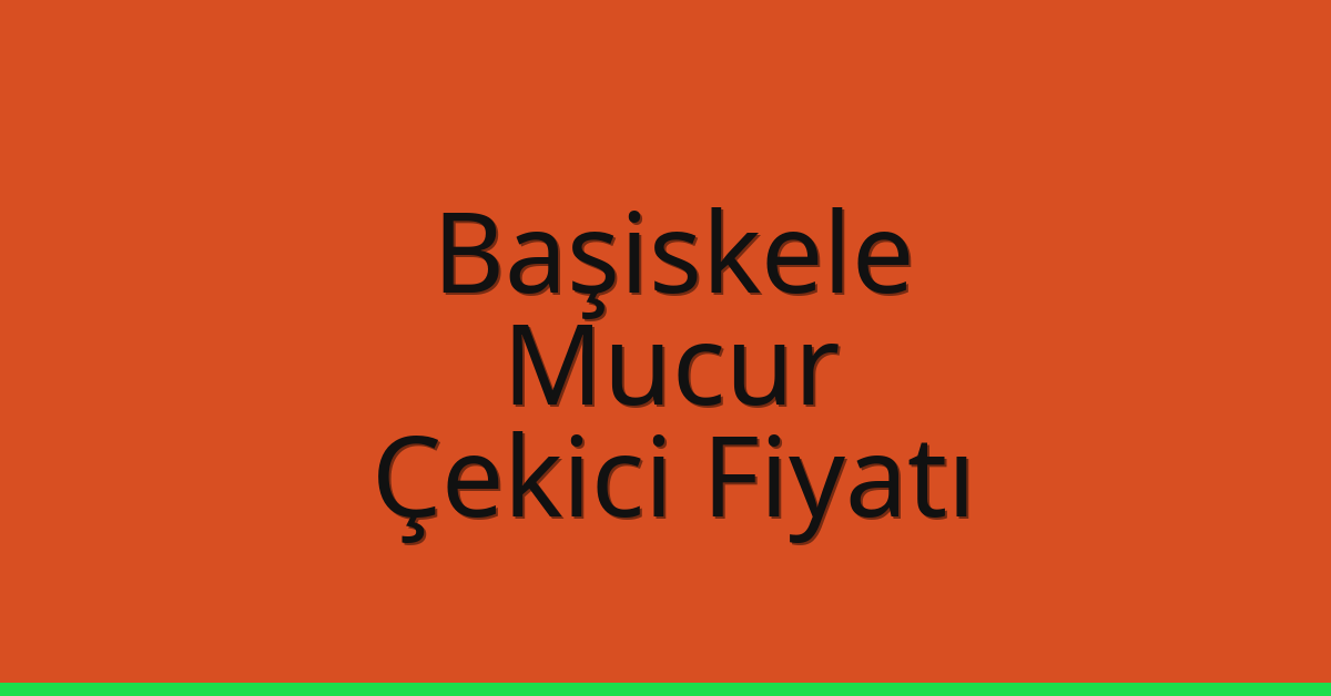 Başiskele Çekici Fiyatı – Mucur Oto Kurtarıcı Ücreti