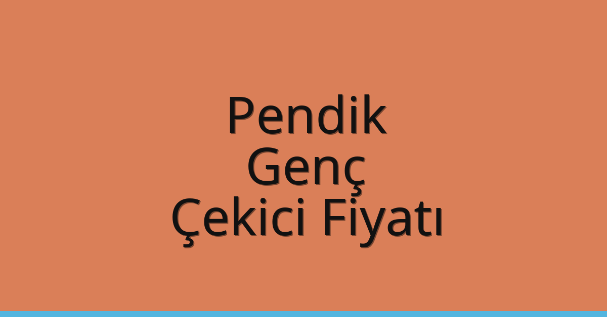 Pendik Çekici Fiyatı – Genç Oto Kurtarıcı Ücreti