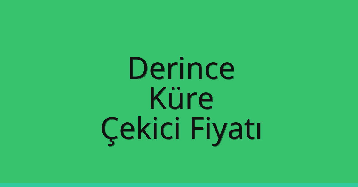 Derince Çekici Fiyatı – Küre Oto Kurtarıcı Ücreti