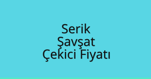 Serik Çekici Fiyatı – Şavşat Oto Kurtarıcı Ücreti