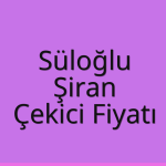 Süloğlu Çekici Fiyatı – Şiran Oto Kurtarıcı Ücreti