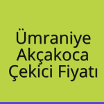 Ümraniye Çekici Fiyatı – Akçakoca Oto Kurtarıcı Ücreti