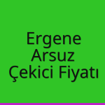 Ergene Çekici Fiyatı – Arsuz Oto Kurtarıcı Ücreti