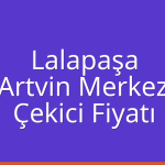 Lalapaşa Çekici Fiyatı – Artvin Merkez Oto Kurtarıcı Ücreti