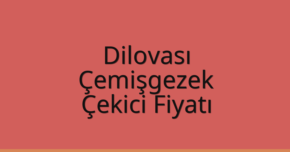 Dilovası Çekici Fiyatı – Çemişgezek Oto Kurtarıcı Ücreti Dilovası Çekici Fiyatı – Çemişgezek Oto Kurtarıcı Ücreti