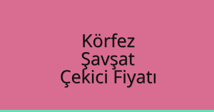 Körfez Çekici Fiyatı – Şavşat Oto Kurtarıcı Ücreti