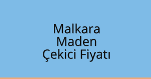 Malkara Çekici Fiyatı – Maden Oto Kurtarıcı Ücreti
